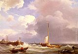 Hermanus Koekkoek Snr Returning To The Sound painting